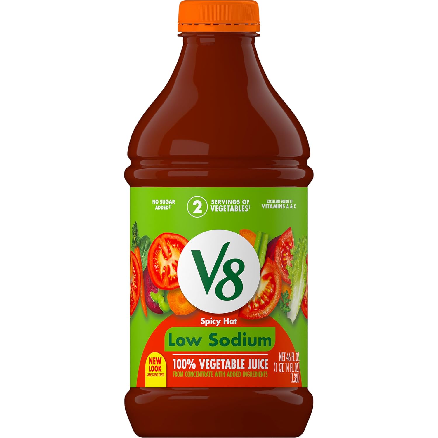 V8 Original 100% Vegetable Juice, 12 fl oz Bottle (12 Pack)