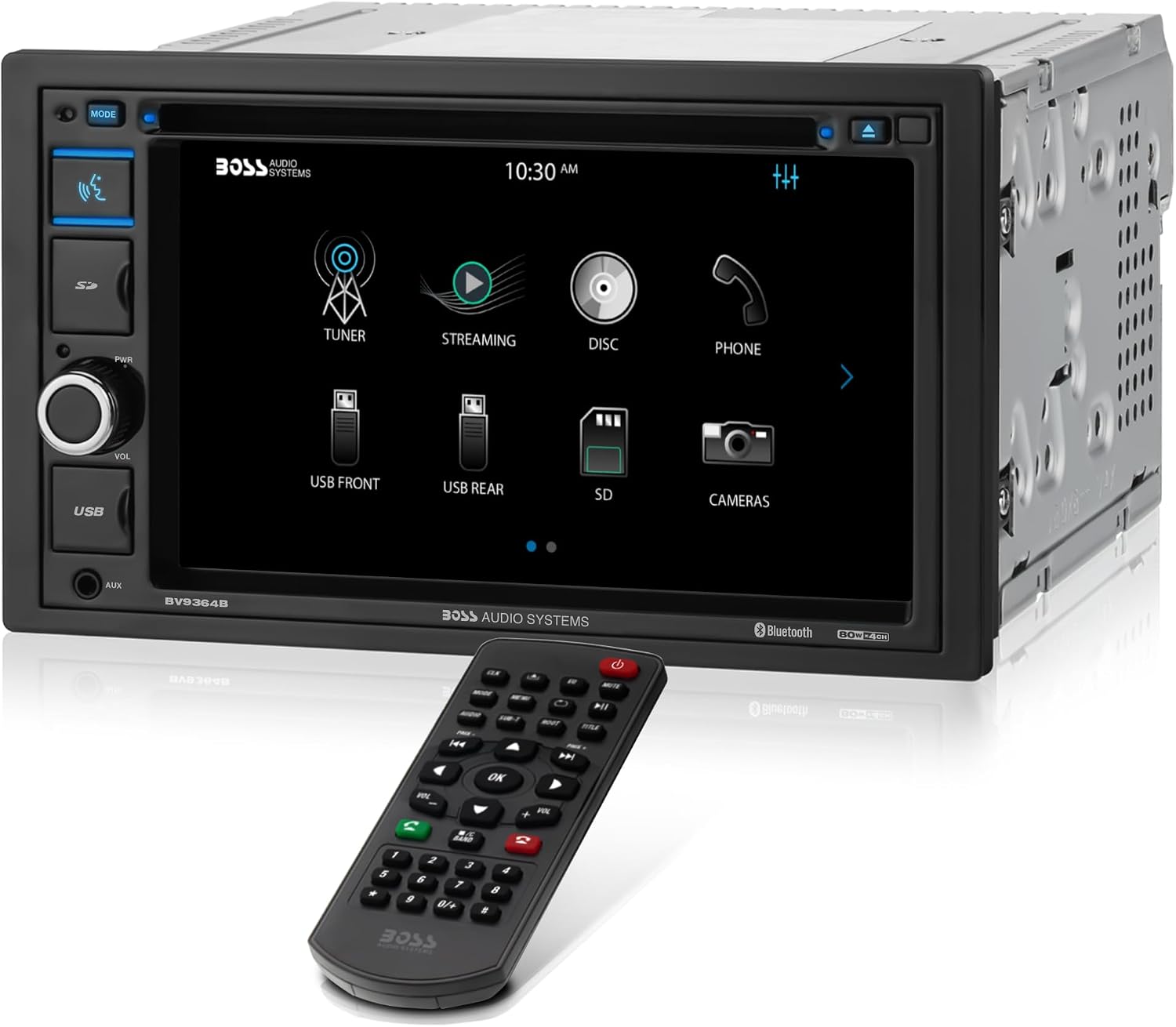 BOSS Audio Systems BV9364B Car Stereo, Hands-Free Calling, Double DIN