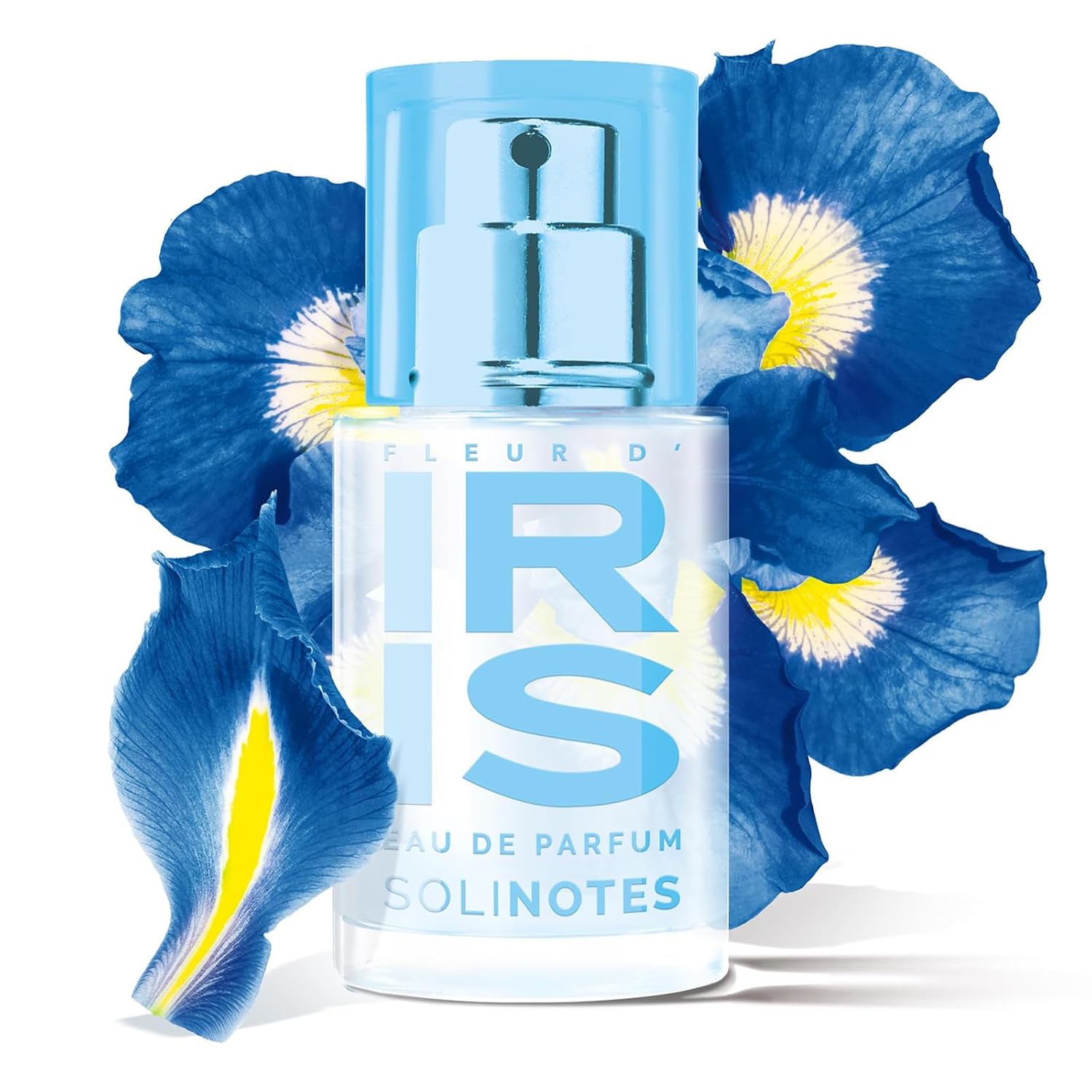Solinotes Rose Eau de Parfum, Lychee & Magnolia, for Women & Men, 15ml