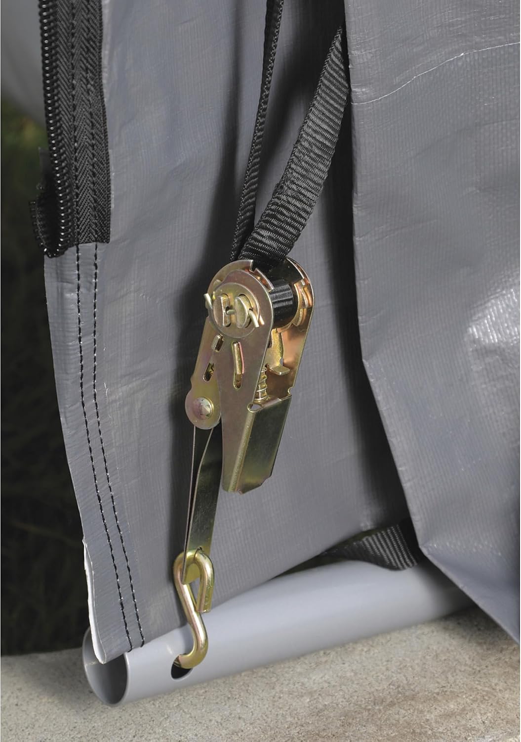 ShelterLogic 72444 Green 12'x24'x8' Peak Style Shelter