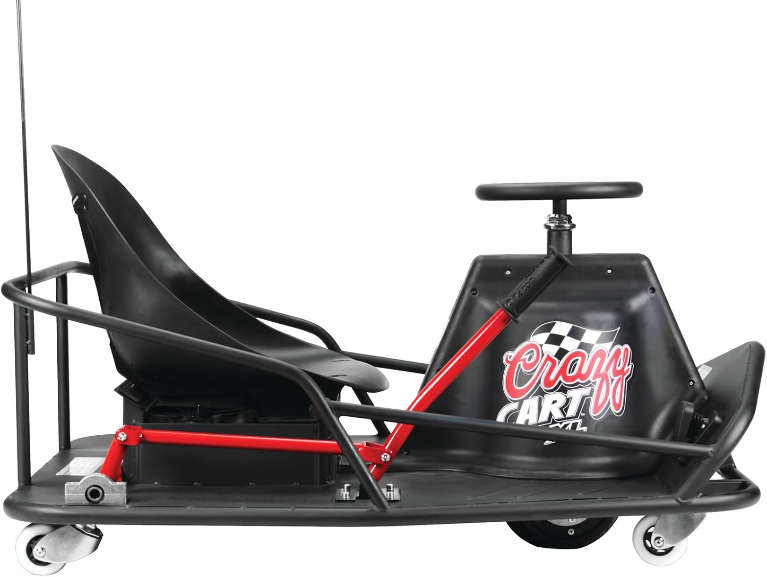 Razor Crazy Cart XL for Adults Ages 16+ - 36V Electric Drifting Go Kart - Variable Speed, Up to 14 mph, Drift Bar for Controlled Drifts