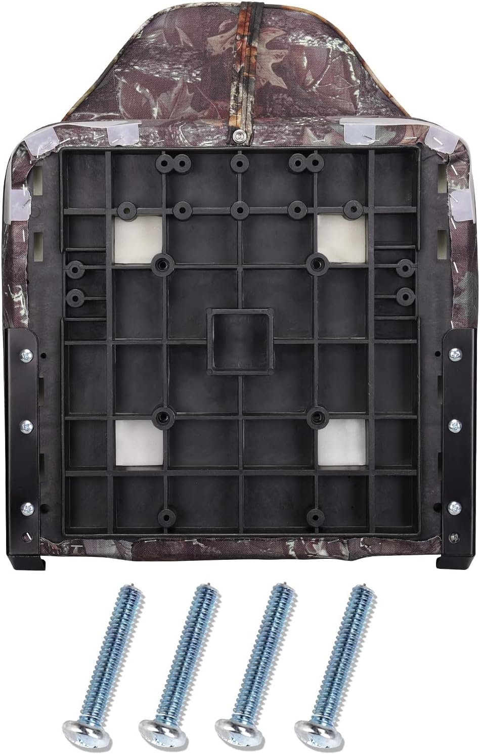 Leader Accessories Low/High Back Folding Fishing Marine Boat Seat 2 Pack