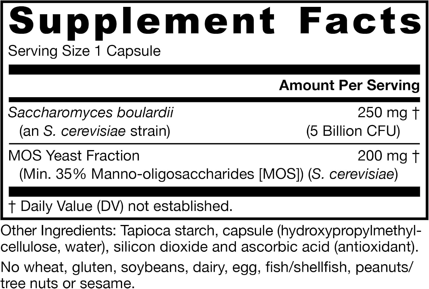 Jarrow Formulas Saccharomyces Boulardii + MOS Probiotics for Digestive Health and Intestinal Tract Support - 5 Billion CFU Per Serving - 90 Delayed Release Caps - Probiotic + Prebiotic - 90 Servings | Intestinal Tract Support, 5 Billion CFU Per Serving,…