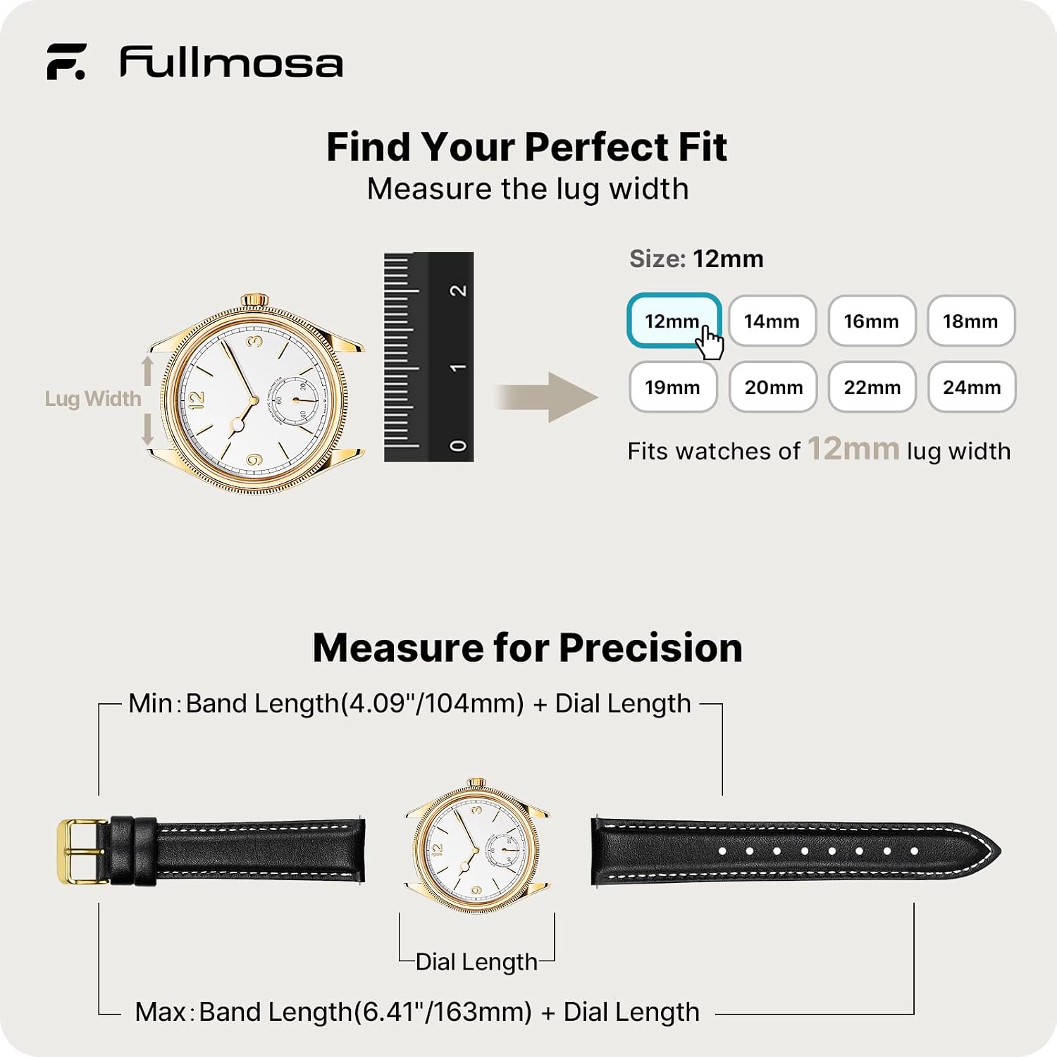 Fullmosa 22mm Quick Release Leather Watch Band for Garmin Samsung Galaxy | Strap for Garmin Vivoactive 4 45mm,Garmin Venu 4(45mm)/Venu 3/Venu 2,Samsung Galaxy Women Men, Red&Silver Buckle