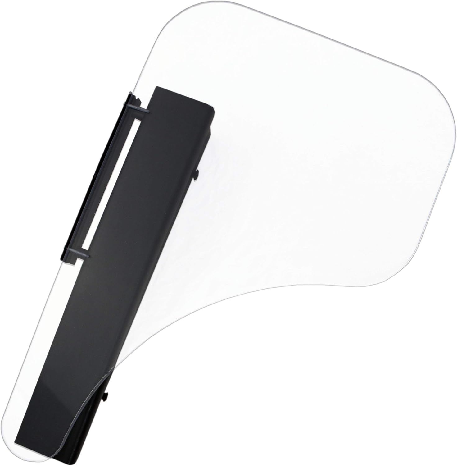 Rehabilitation Advantage Clear Polycarbonate Wheelchair Half Tray, Flip Down