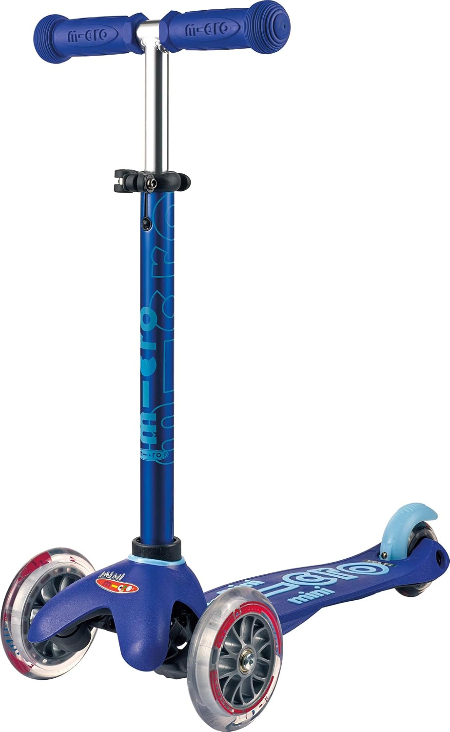 Micro Kickboard | Mini Kids Scooter for Ages 2-5 | Children up to 110 lbs | 3 Wheel Lean-to-Steer Design | Adjustable T Bar | Smooth Ride PU Wheels