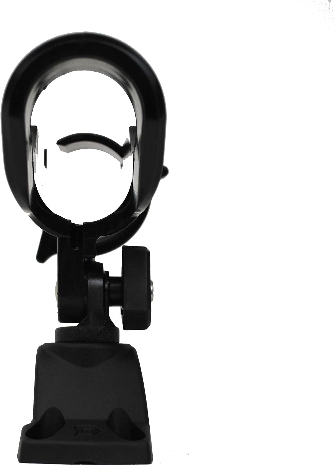 Attwood 5009-4 Heavy-Duty Adjustable Rod Holder with Combo Mount, Black Finish