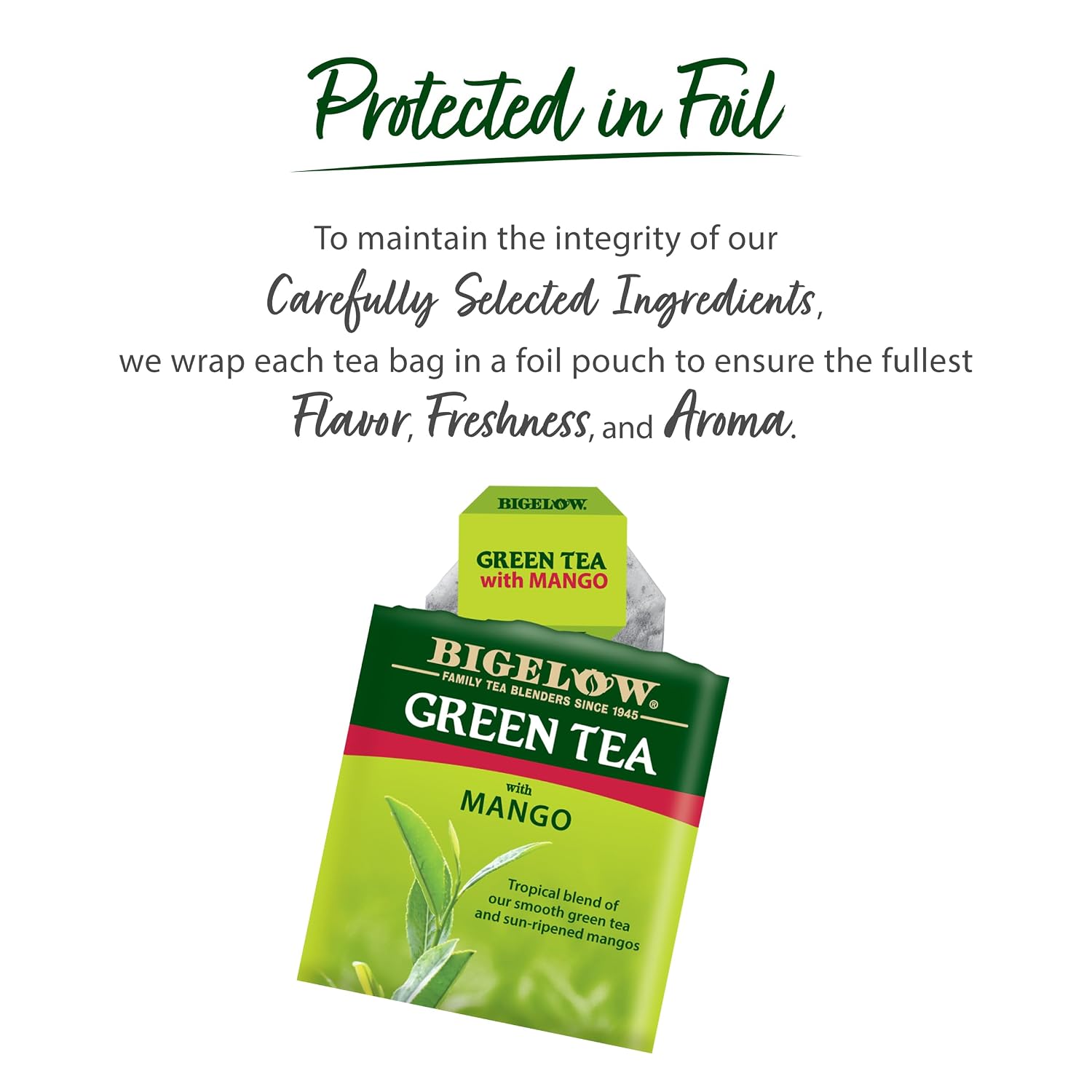 Bigelow Tea Classic Green Tea Bags, 40 Count (Pack of 6)