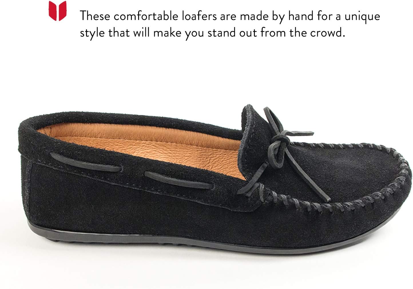 Minnetonka Men's Nub Sole Moccasin