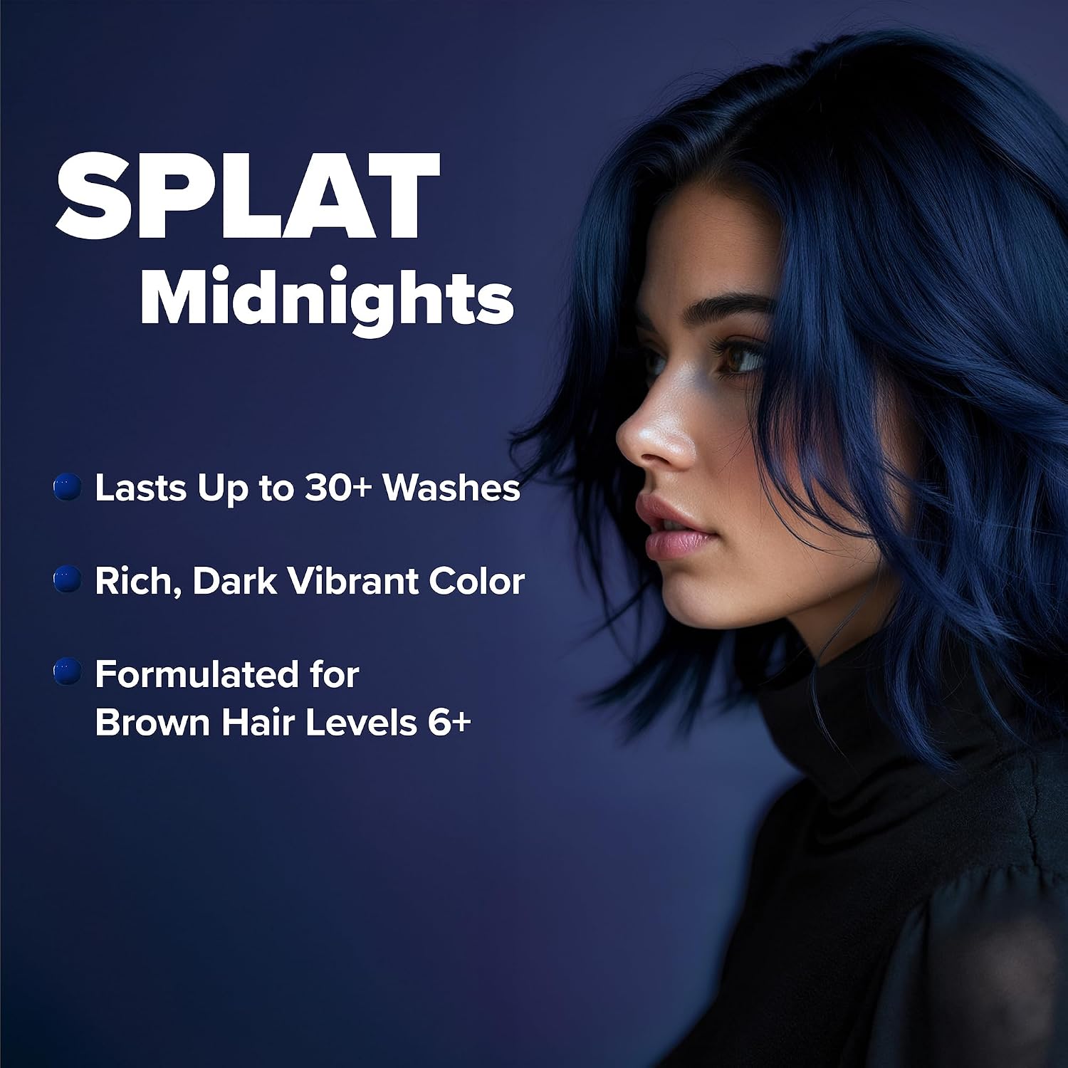 Splat Midnight Magenta Semi Permanent Hair Dye Kit, 1 Application