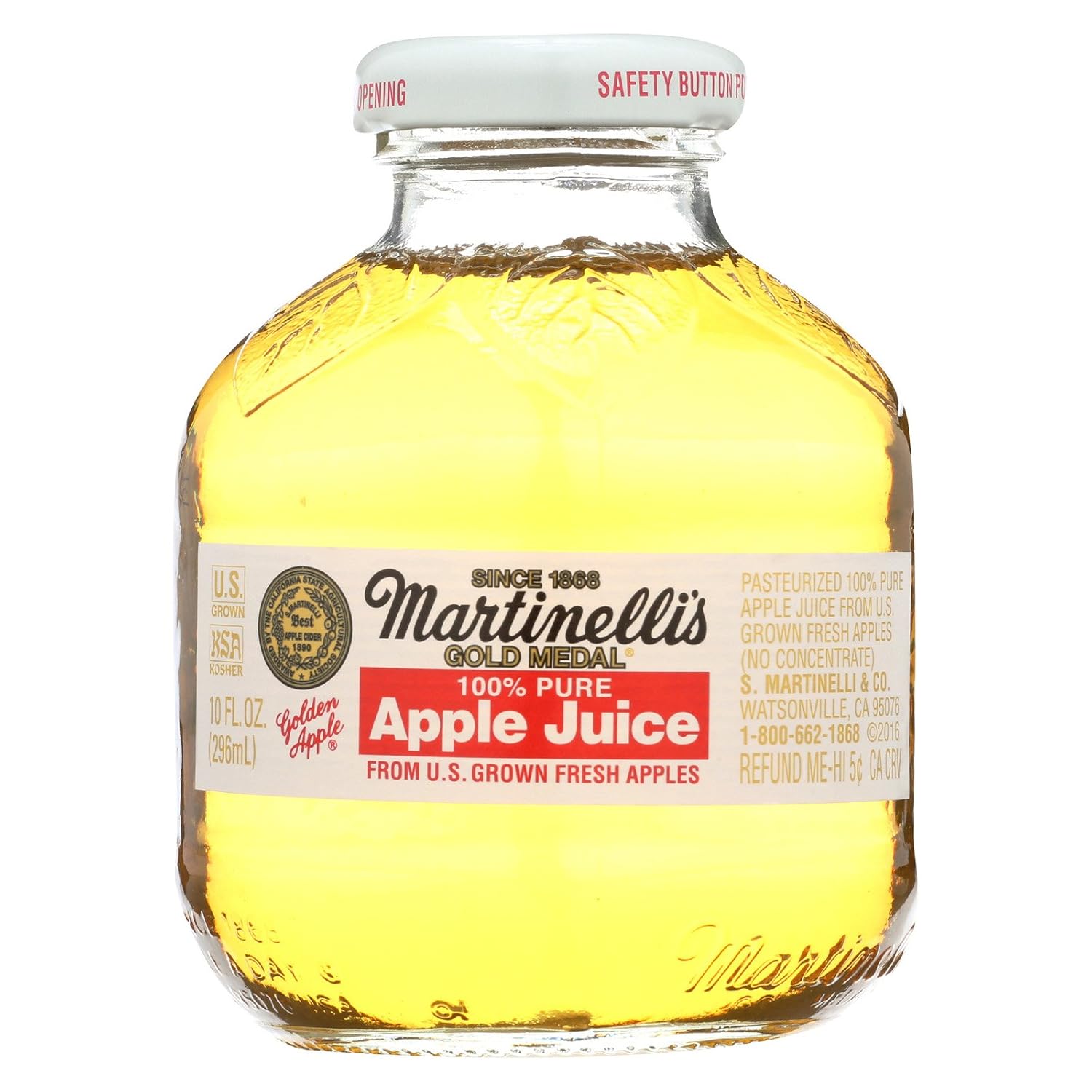 Martinelli's Juice Apple, 4 pk, 10 oz