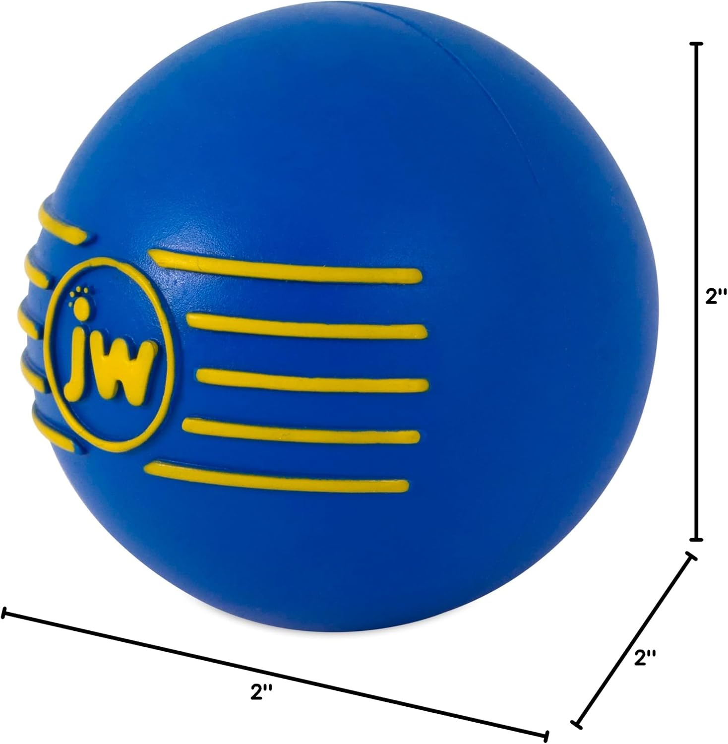 JW Squeak-ee Ball Puppy Toy | Water Resistant Design.