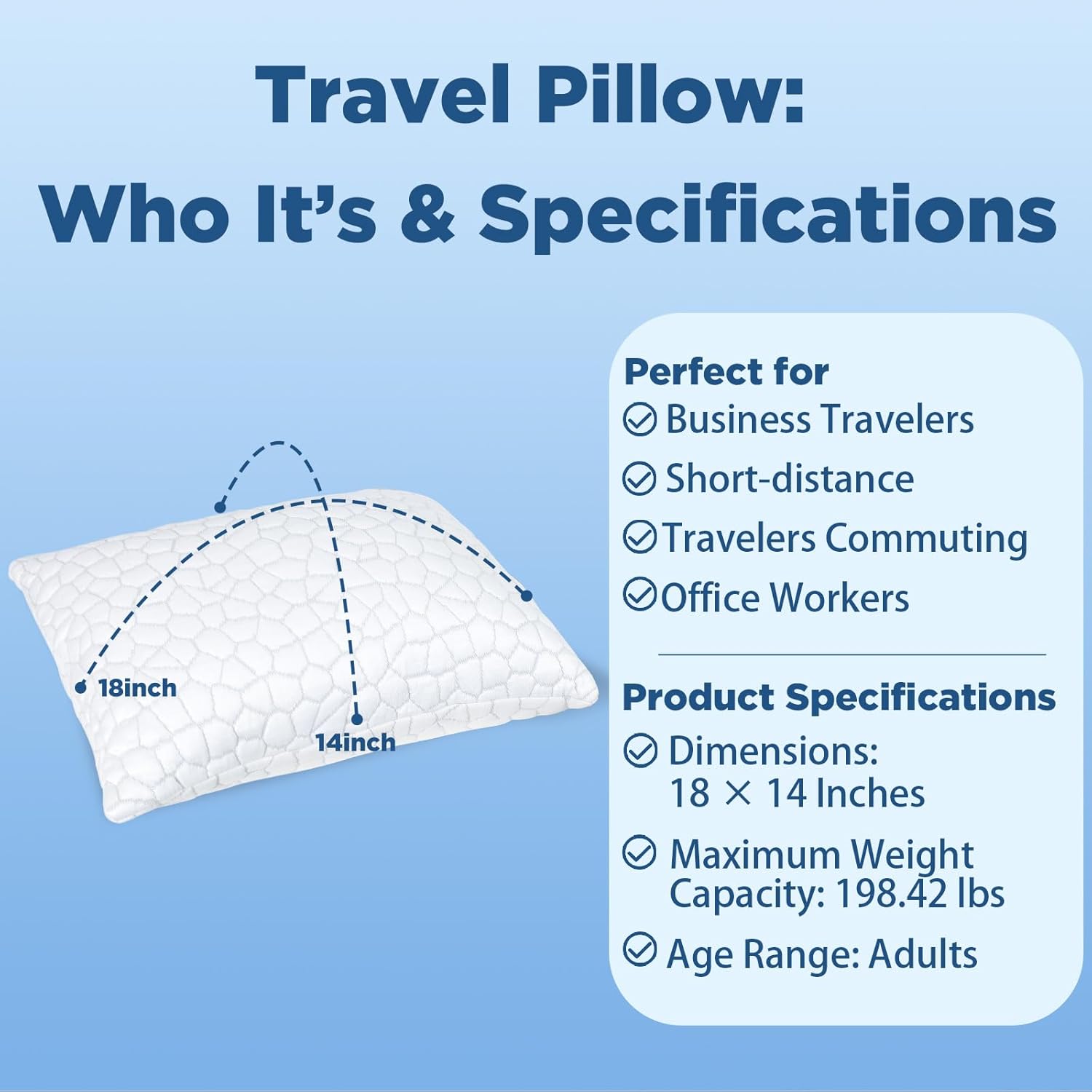SUPA MODERN Cooling Pillow Queen Size Set of 2, CertiPUR-US Shredded Memory Foam Pillows for Sleeping, Cool Bed Pillows for Hot Sleepers, Adjustable Firm Pillow for Side,Back,Stomach Sleepers