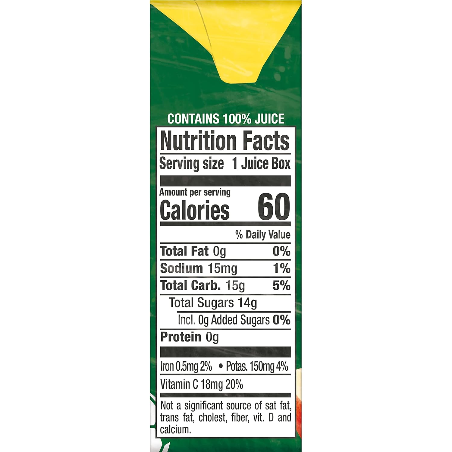 Mott's 100% Original Apple Juice, 6.75 Fl Oz Boxes, 32 Count (4 Packs Of 8), 2 Servings Of Fruit, 100% Fruit Juice, Gluten-free, Caffeine-free, Kosher, Contains No Artificial Colors Or Sweeteners