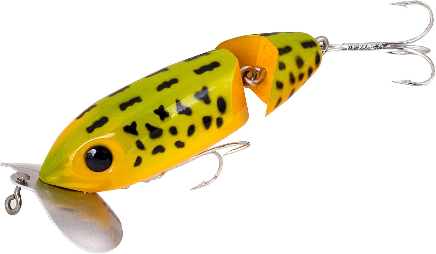 Arbogast Jitterbug Topwater Bass Fishing Lure - Excellent for Night Fishing