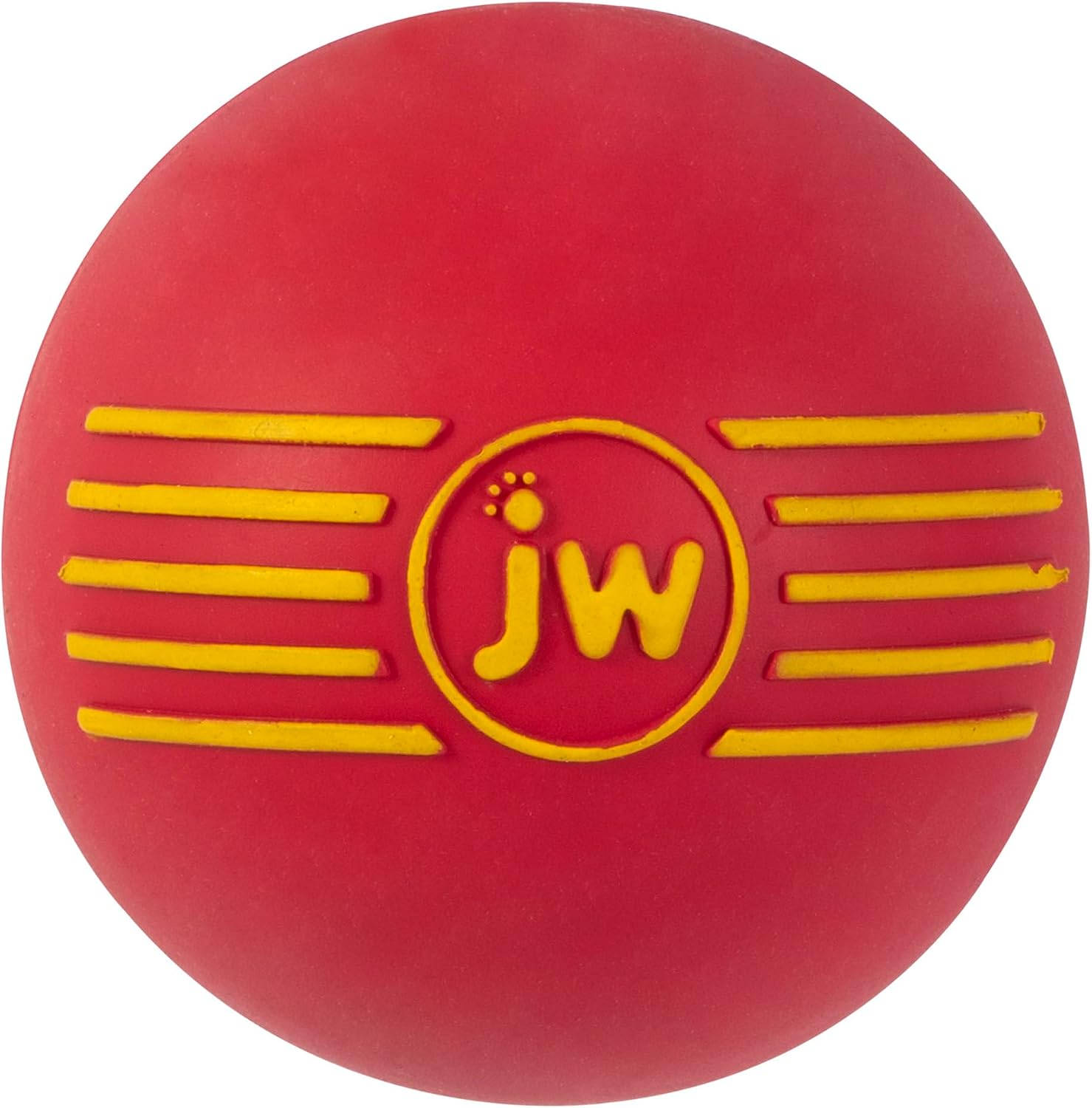 JW Squeak-ee Ball Puppy Toy | Water Resistant Design.
