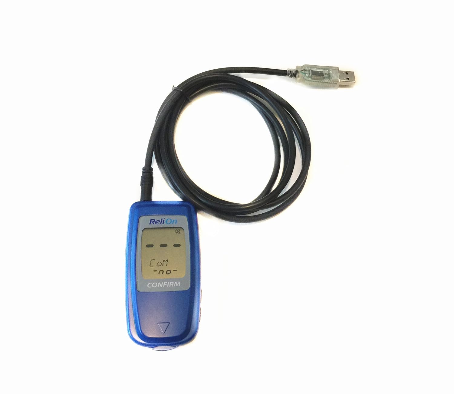 USB Download Data Cable for Relion and Arkray Blood Glucose Meters, Works with Tidepool, EZSync001E