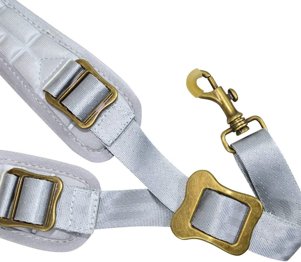 adorence Saxophone Neck Strap with Removable Washable Neck Pad - H04 Black