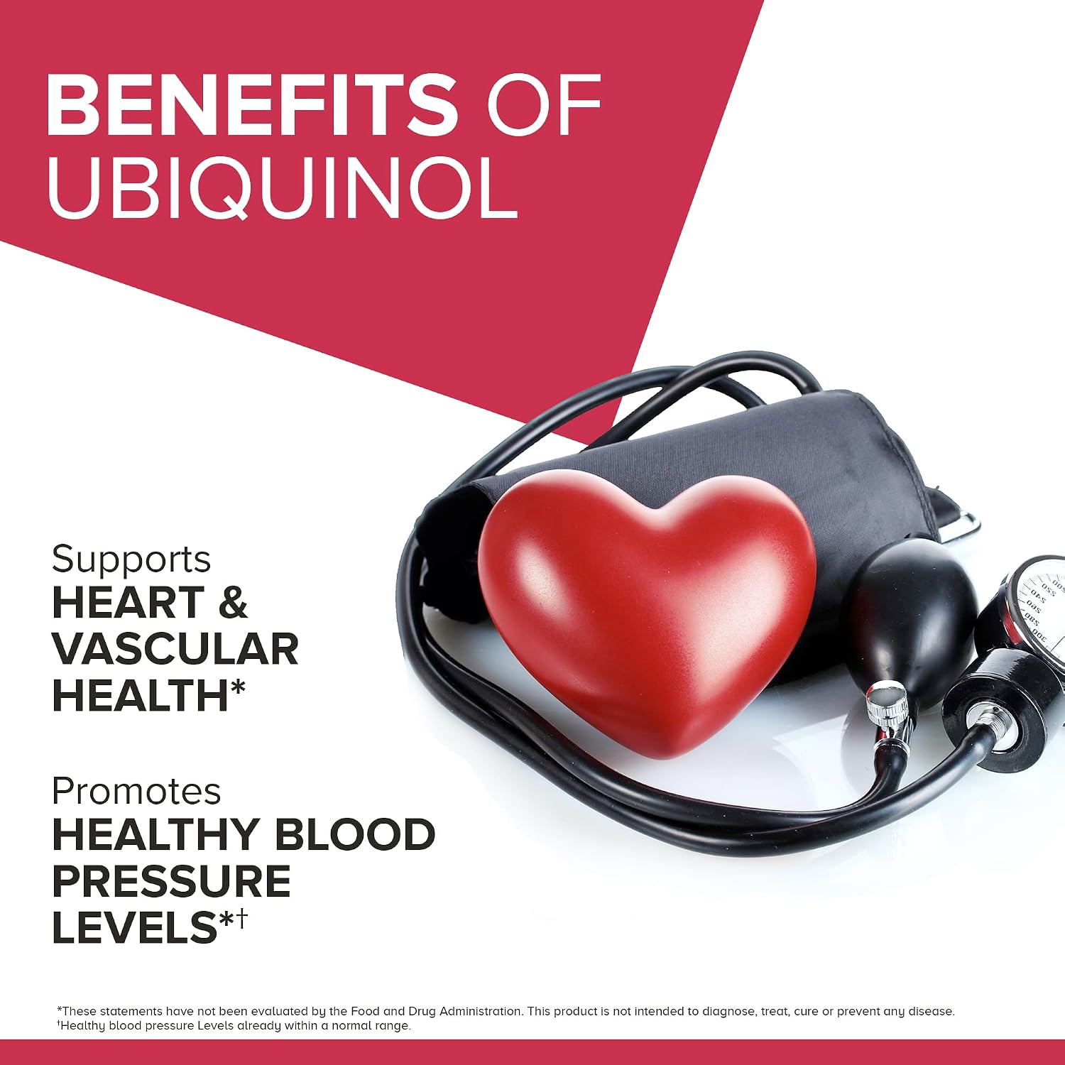 Qunol Mega Ubiquinol CoQ10 100mg, Superior Absorption, 100 Softgels | #1 Cardiologist Recommended Supplement for Heart Health, Coenzyme Q10 Supplement to support Vascular Health & Cellular Energy