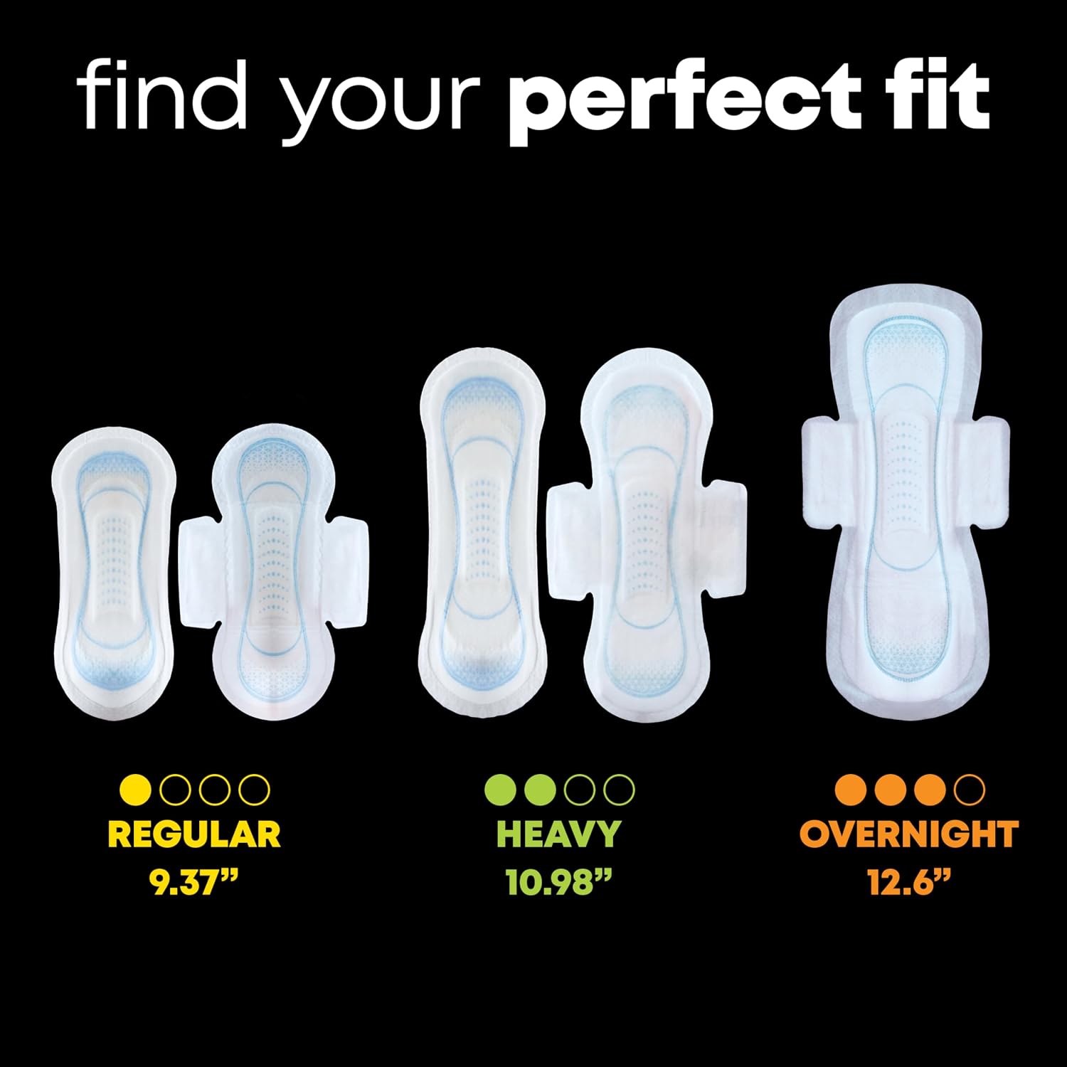 U by Kotex Clean & Secure Ultra Thin Pads, Regular Absorbency, 176 Count (4 Packs of 44) (Packaging May Vary)