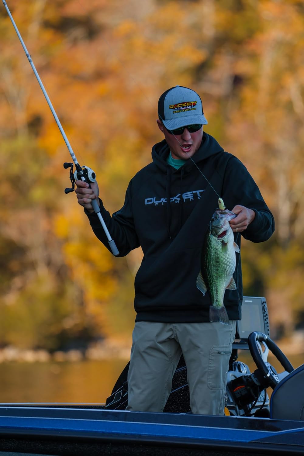 Duckett Fishing Ghost II Spinning & Casting Rods, Lightweight, Durable, and Ultra-Sensitive Performance Fishing Rod