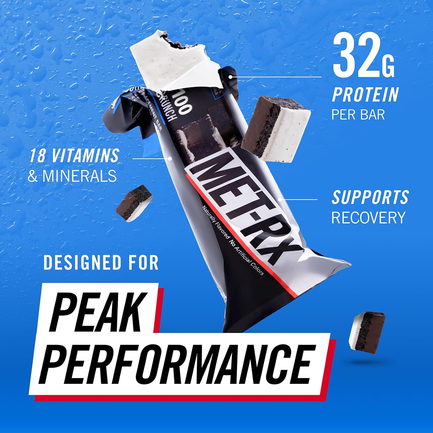 MET-Rx Protein Plus Bar, Great as Healthy Meal Replacement, Snack, and Help Support Energy, Gluten Free, Peanut Butter Cup, With Vitamin A, Vitamin C, and Zinc to Support Immune Health, 85 g,9 Count | Great as Healthy Meal Replacement, Snack, and Help Su…