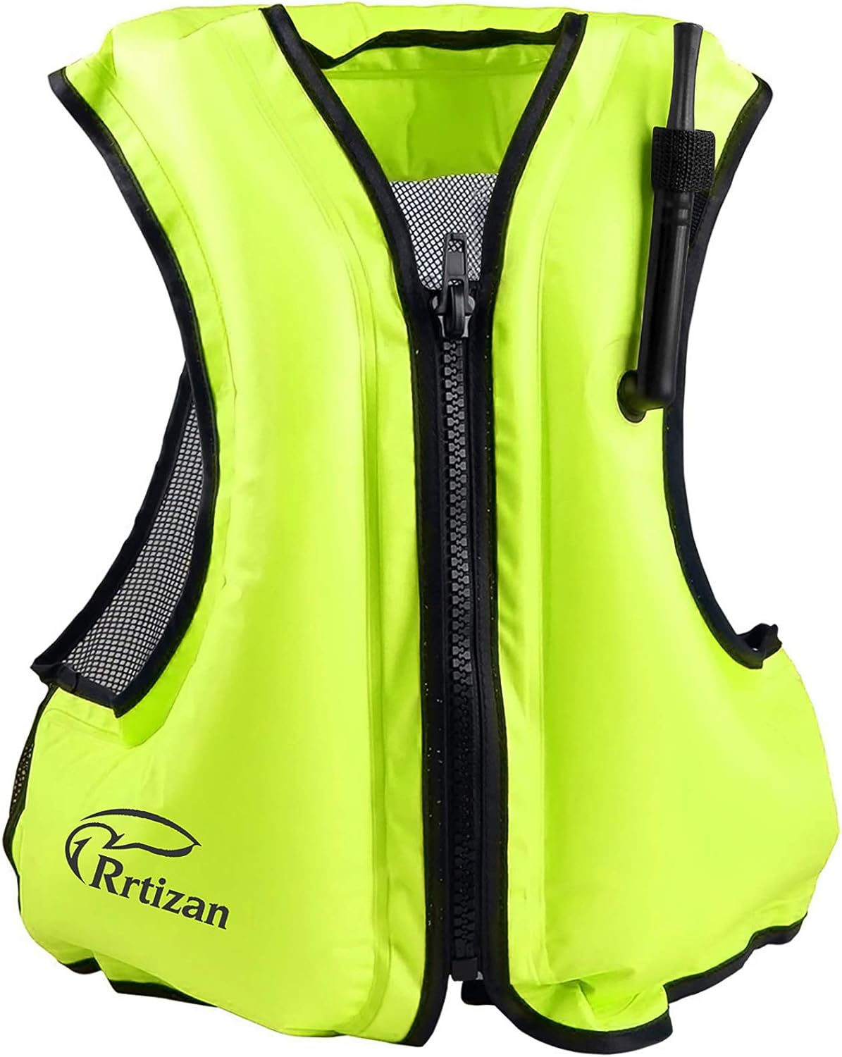 Rrtizan Inflatable Snorkel Vest for Adult, Travel Snorkeling Vest for Swimming, Snorkeling, Paddleboarding, Swim Vest Adult Suitable for 90-220lbs