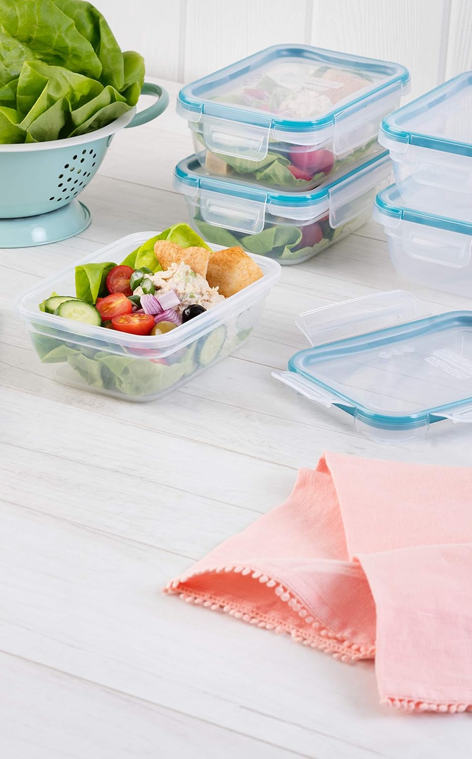 Snapware Plastic Total Solution (5-Pack, 3-Cup) Food Storage Containers Set