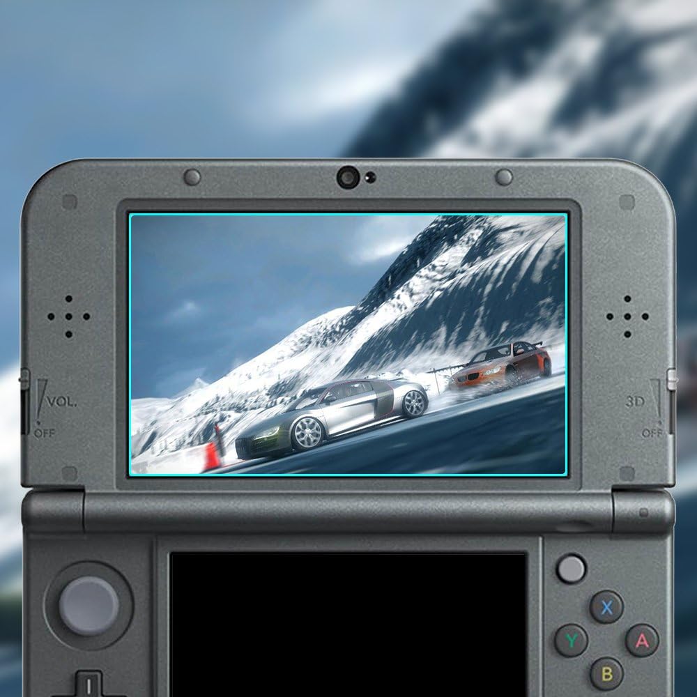 Protective Carrying Case Compatible NEW 3DS XL, with Hard Cover and 2 pcs Screen Protectors, AFUNTA Hard Shell Travel Bag