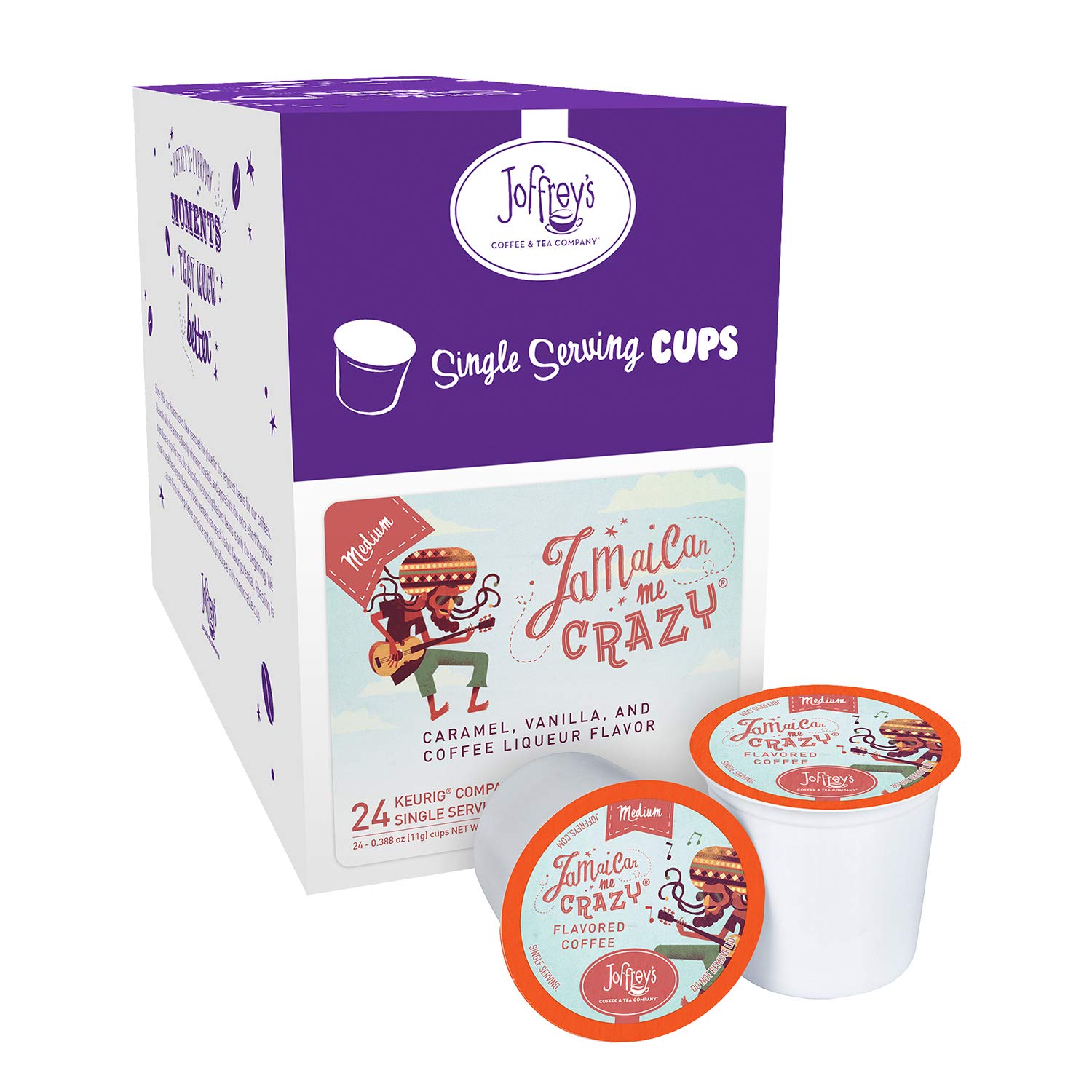 Joffrey's Coffee - Breakfast Blend, Artisan Medium Roast Arabica Coffee Beans, Smooth-Bodied Blend, Balanced Flavor & Aroma