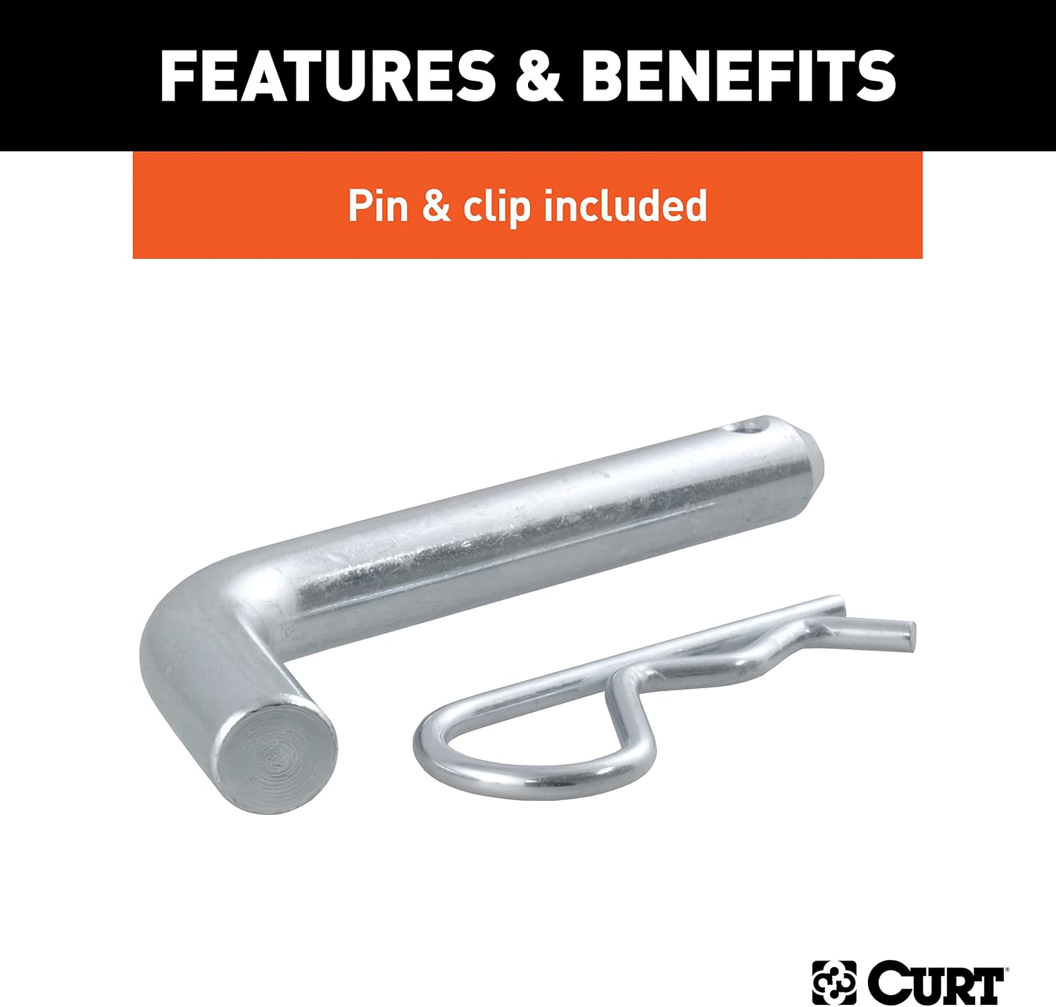 Curt 45155 2" Fusion Ball Mount with 2" Welded Ball