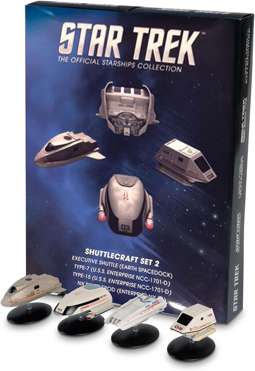 Diamond Comic Dist--England Star Trek Starships Figurine Set Collectible