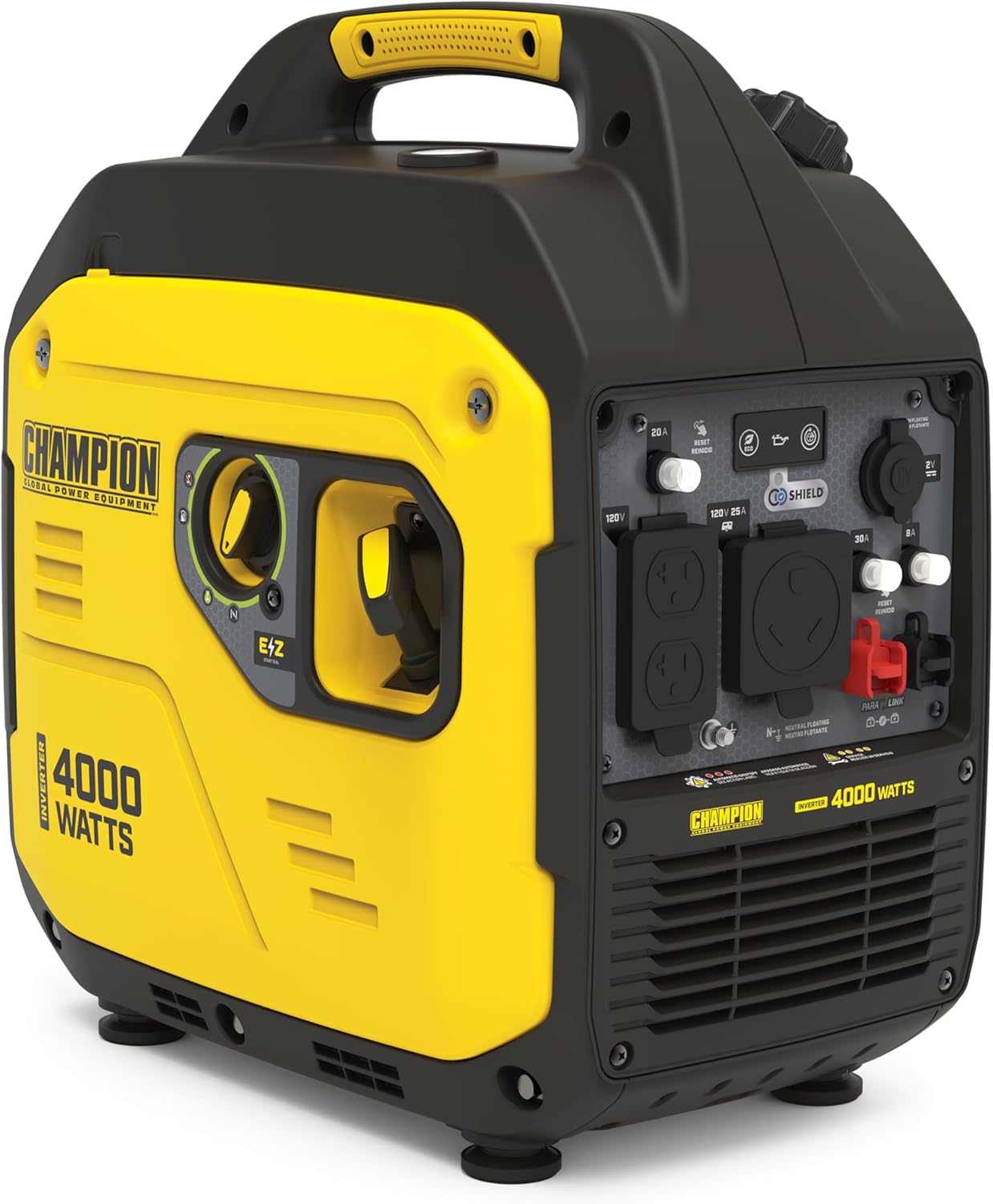 Champion Power Equipment 4000-Watt RV Ready Portable Inverter Generator with Quiet Technology and Free 3-Year Warranty