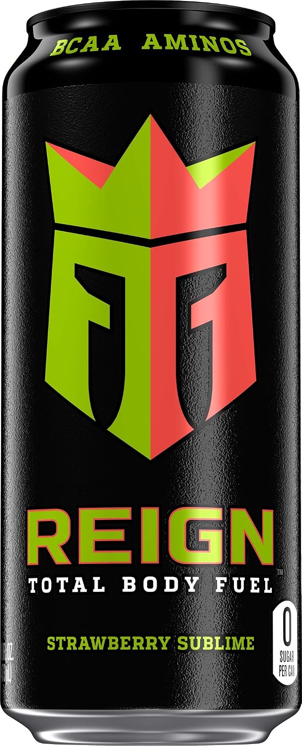 Reign Total Body Fuel, Orange Dreamsicle, Fitness & Performance Drink, 16 Fl Oz (Pack of 12)
