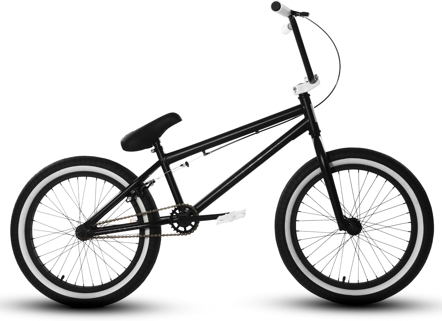 Elite BMX Stealth Freestyle Bike for Youth & Adults, Durable Steel Frame, Available in 16", 18", and 20" Sizes