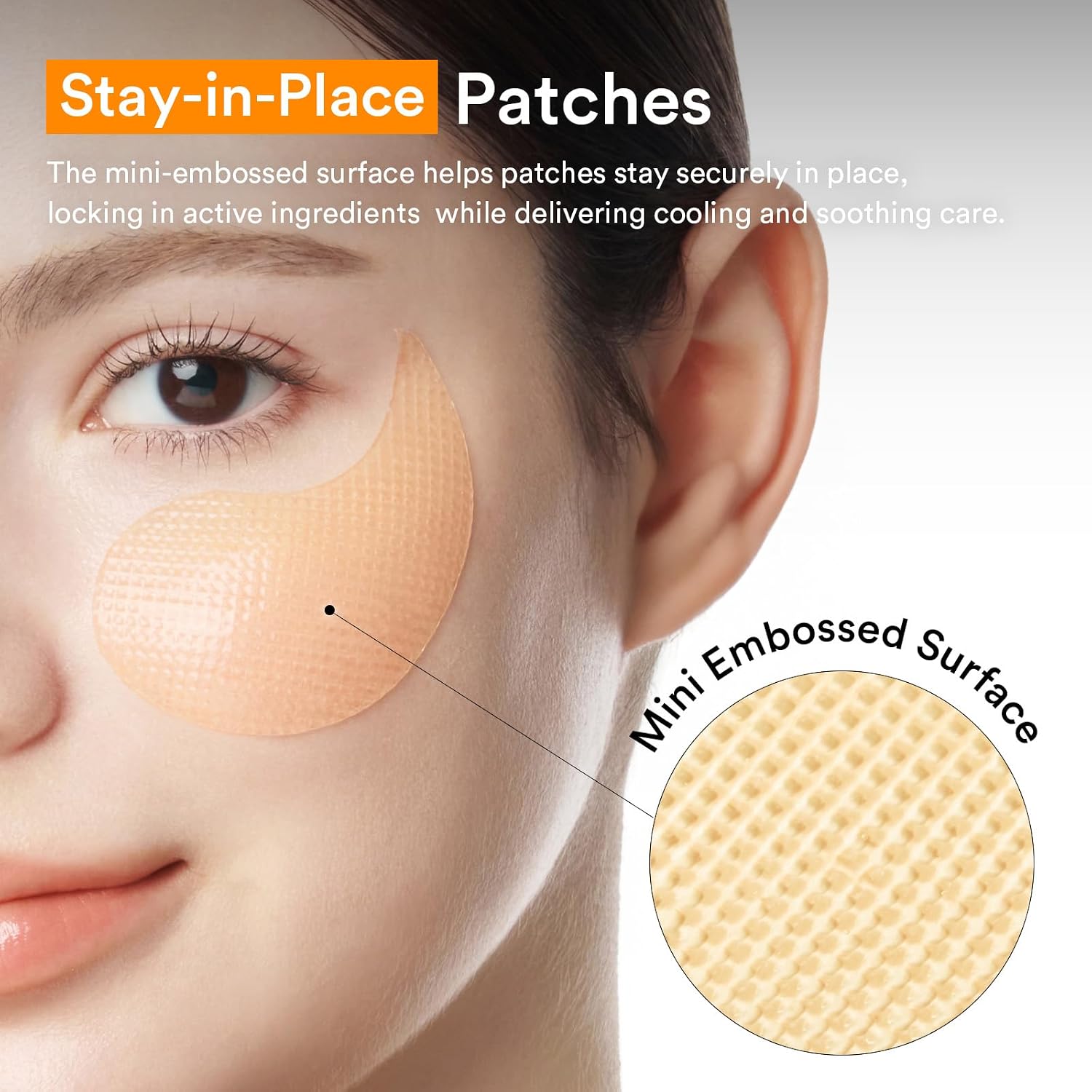 Abib Vegan Collagen Eye Patches for Wrinkles & Fine Line with Jericho Rose Jelly & Peptides, 60 Count, Korean Skin Care