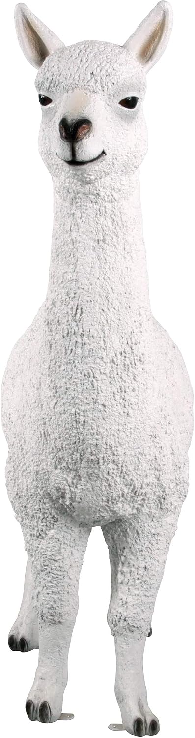 Design Toscano The Alpacalypse of Alpaca Garden Statues: Large