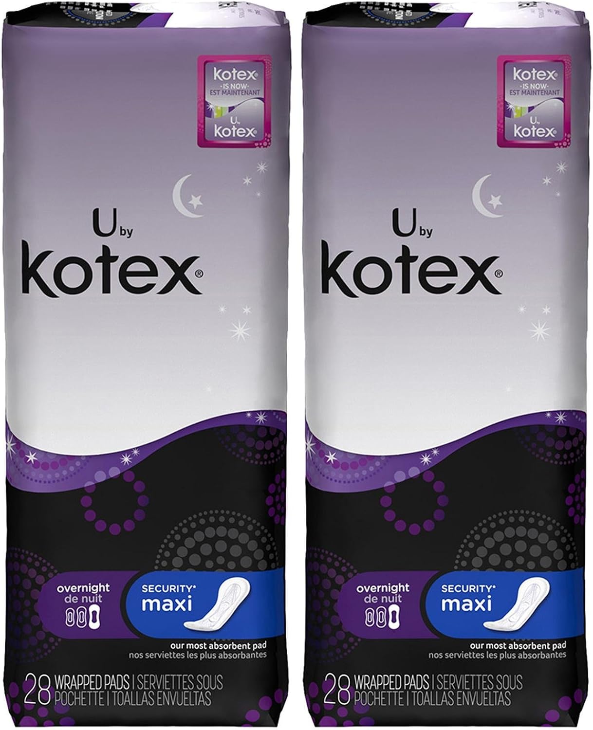 Kotex Overnight Maxi Pads