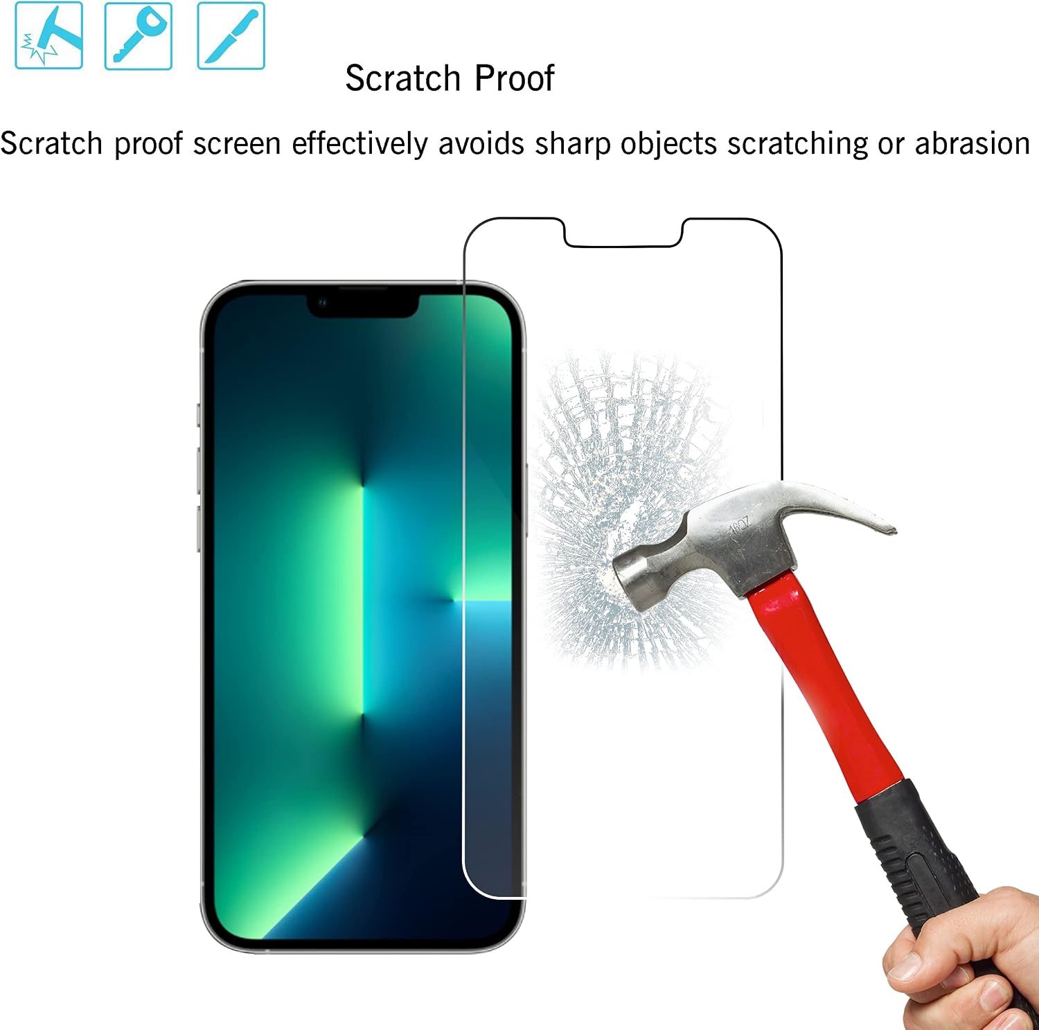 Ailun 3 Pack Screen Protector for iPhone 12 Mini 2020