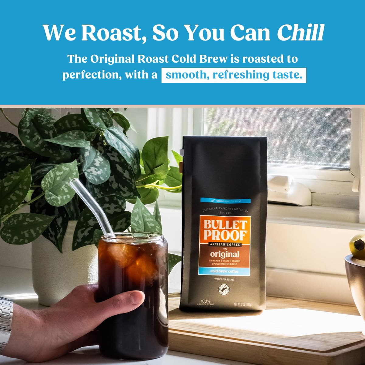 Bulletproof French Kick Dark Roast Ground Coffee, 12 Ounces, 100% Arabica Beans, Clean Coffee Tested for Toxins, Packaging May Vary