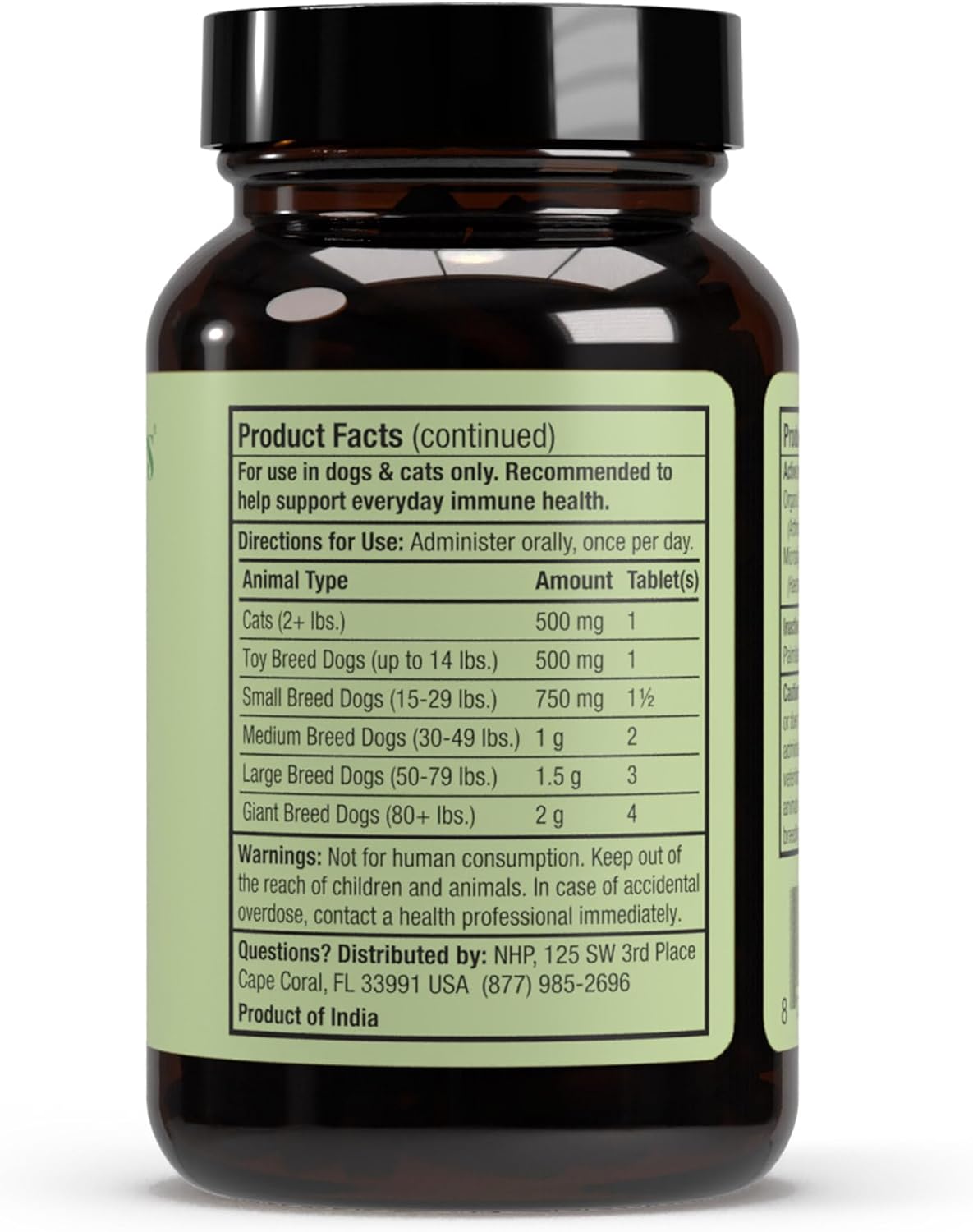 Dr. Mercola SpiruGreen for Cats & Dogs - Antioxidant Support - Spirulina & Astaxanthin - Nutrient-Dense Microalgae Formula - 180 Tablets