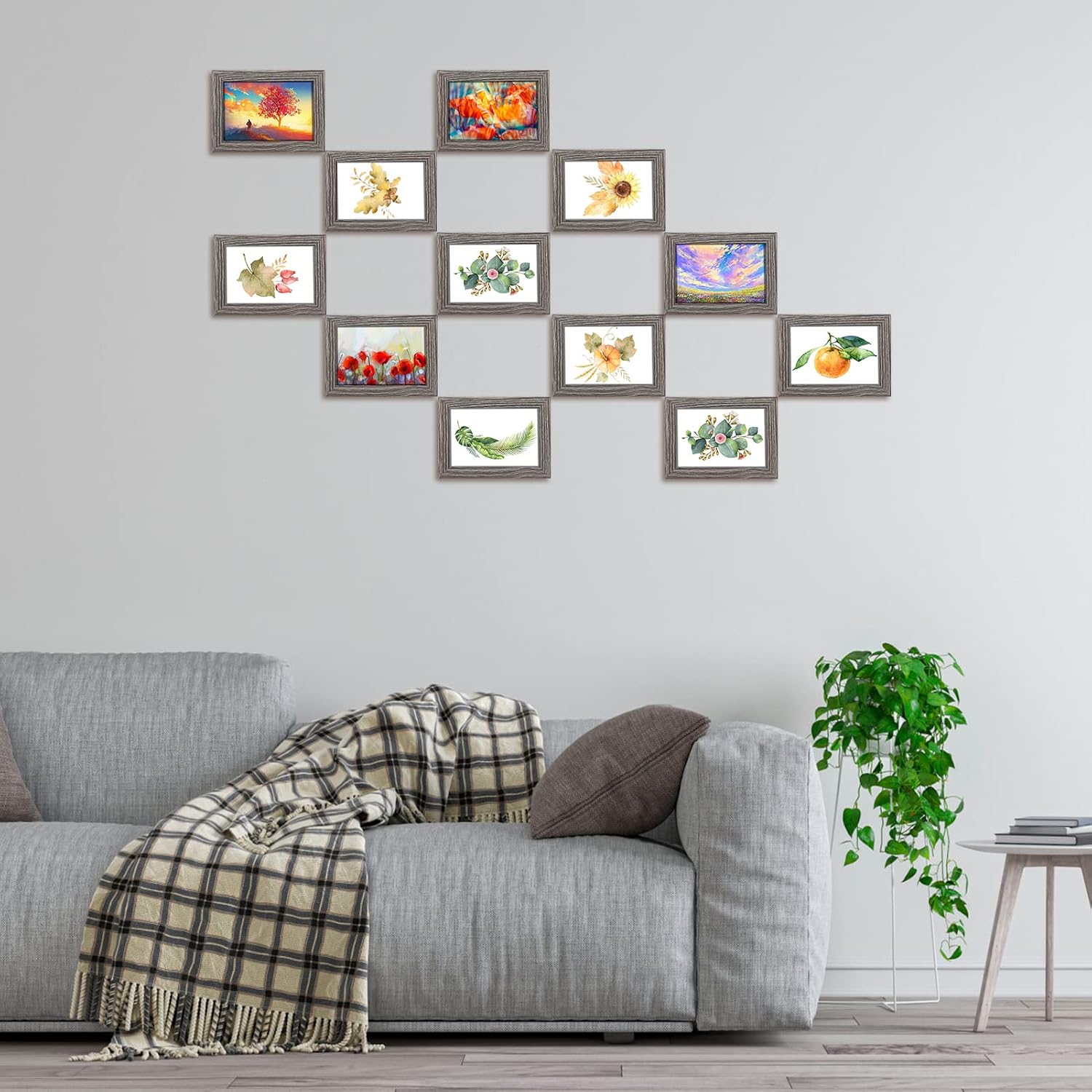 Giftgarden Black 8x10 Picture Frame Bulk, Multi 8 x 10 Photo Frames Set for Wall Hanging or Tabletop, 12 Pack