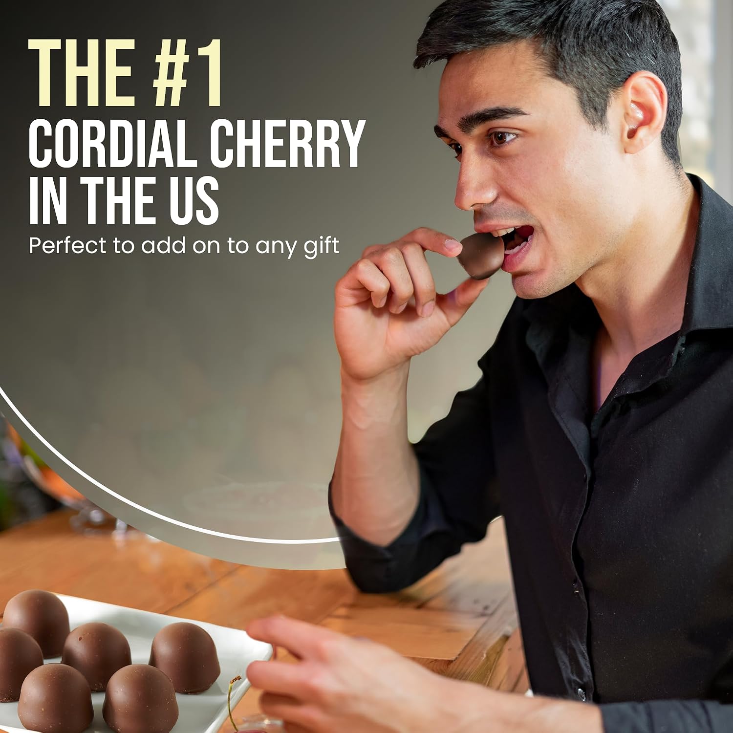 Queen Anne French Vanilla Chocolate Covered Cordial Cherries | 6.6 oz | 10 Piece Gift Boxes | Whole Maraschino Cherry Creamy Filled Liquid Center | Holiday Party Chocolate Candy