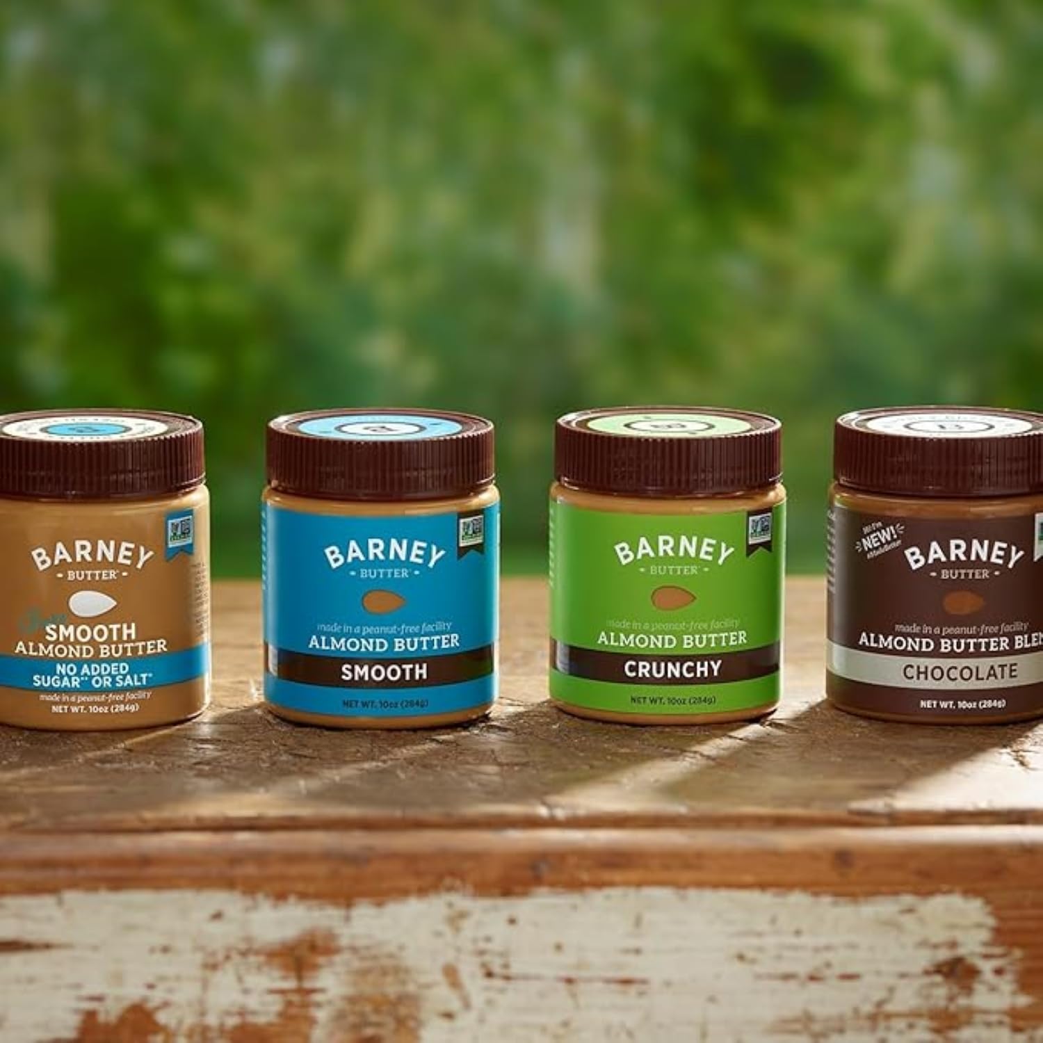 Barney Butter Almond Butter, Bare Smooth, 16 Ounce Jar, No Added Sugar or Salt, Skin-Free Almonds, No Stir, Non-GMO, Gluten Free, Keto, Paleo, Vegan