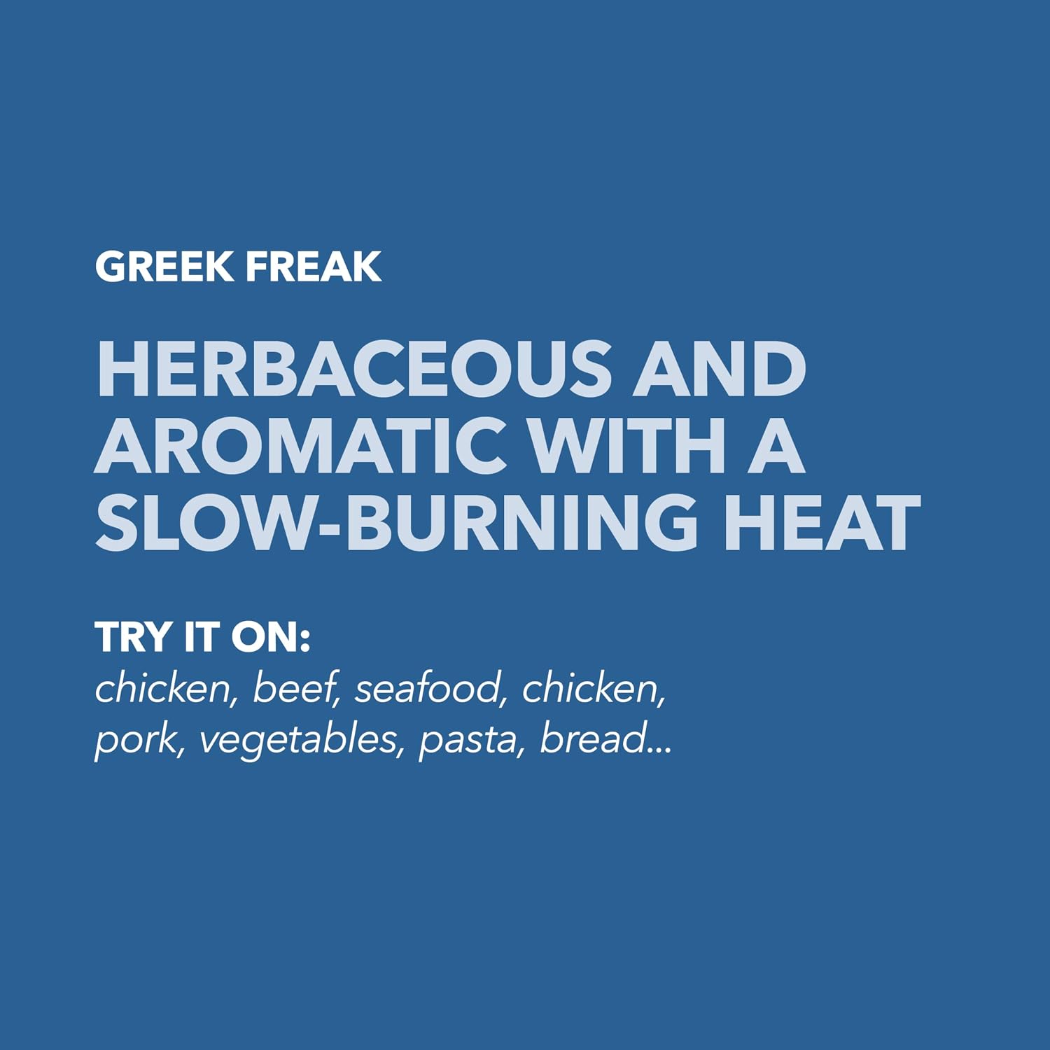 Spiceology Greek Freak Mediterranean Seasoning, 16 oz | Greek Herbs & Spices, For Chicken, Potatoes, Salad, Gyros, Pasta & Pizza