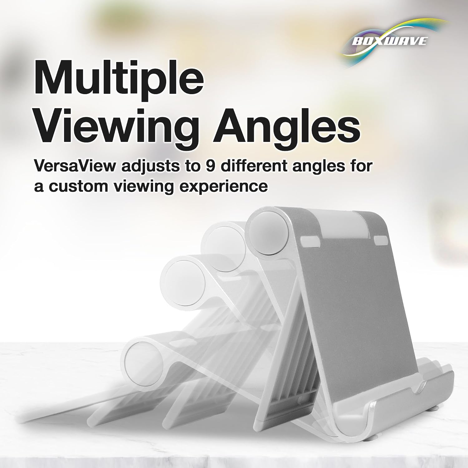 BoxWave Stand and Mount Compatible with Motorola Bravo MB520 - VersaView Aluminum Stand, Portable, Multi Angle Viewing Sturdy