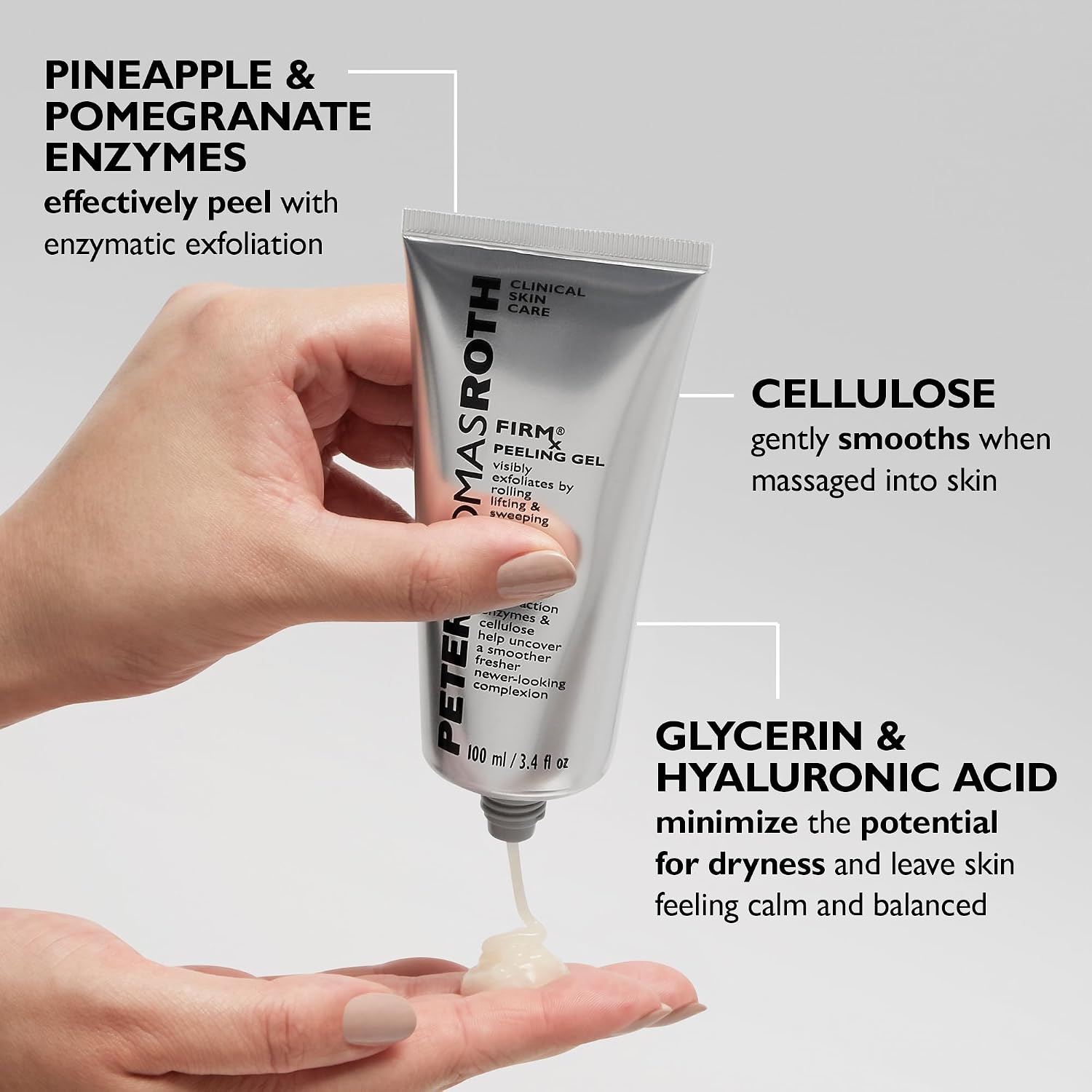 Peter Thomas Roth | FIRMx® Peeling Gel | Gentle Facial Exfoliant for Dullness, Pores and Uneven Texture