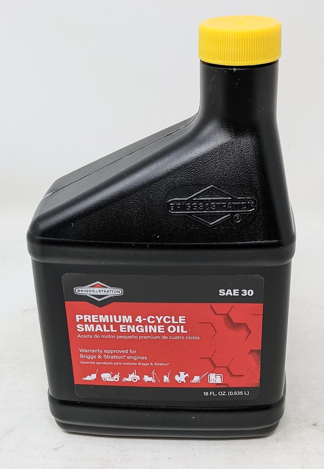 Genuine Briggs & Stratton 30W Engine Oil - 66 Oz. 100028 & 100005 and Fuel Treatment