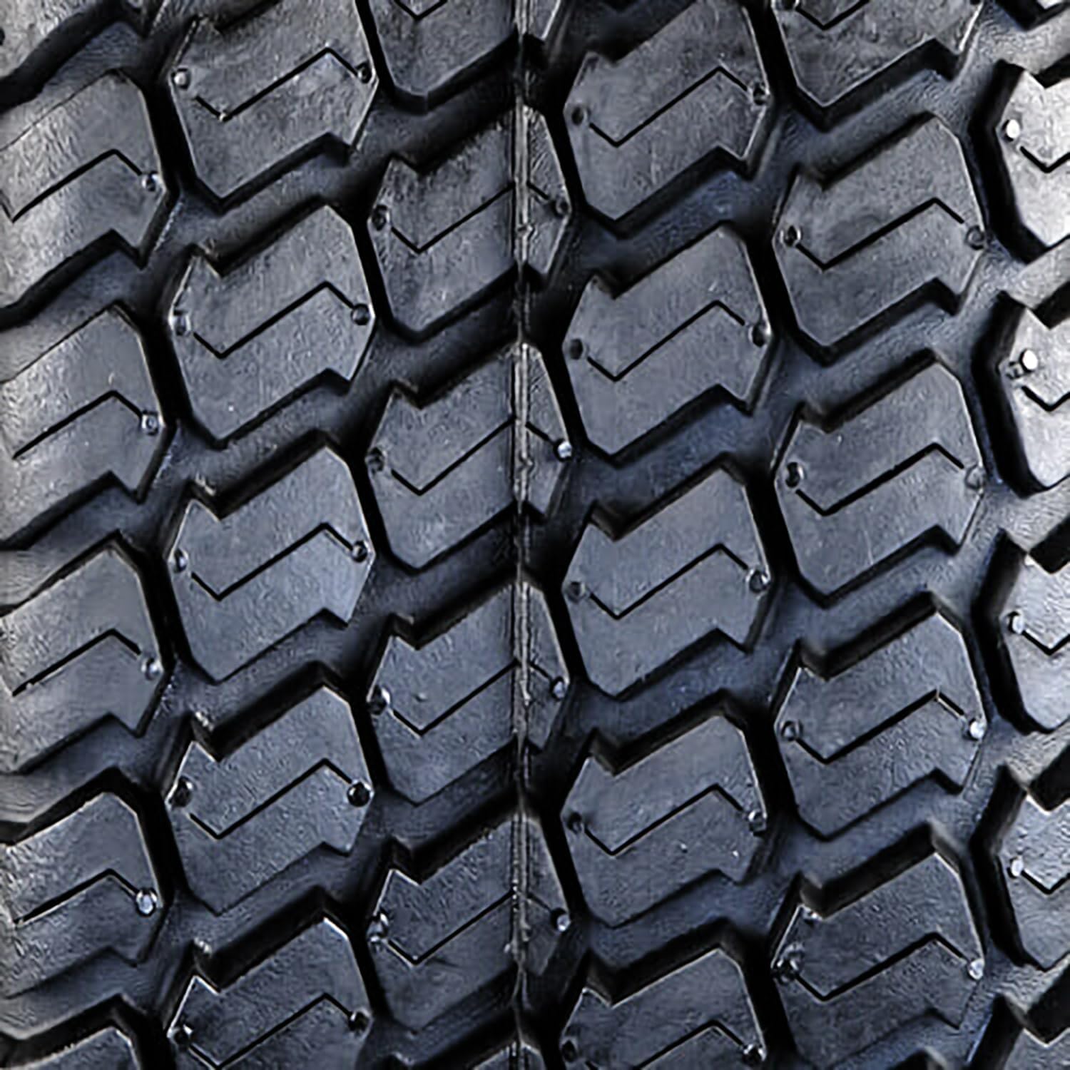 Carlisle Multi-Trac C/S 25X8.50-14 90A4 B | Lawn Mower & Garden Tractor All Season Traction 90A3 Rated 4 Ply Bias Construction Black Sidewall Tire