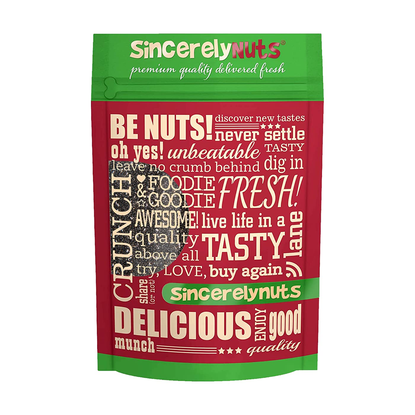 Sincerely Nuts Brown Flax Seed- (3 LB) Vegan, Kosher & Gluten-Free Food-Fiber-Rich Addition to Baked Goods, Salads & More-Plant-Powered Essential Fatty Acid-Add to Granola, Trail Mix, and Protein